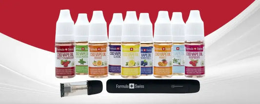 CBD-fordamper og CBD-vapeolieprodukter tilgængelige