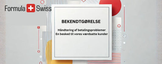 En besked til vores værdsatte kunder