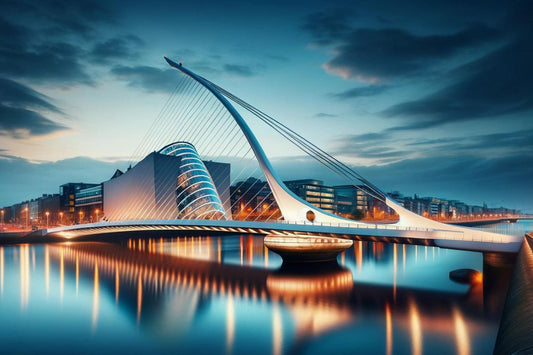 Samuel Beckett-broen, Dublin, Irland