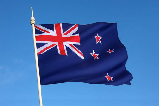 New Zealands flag vajer