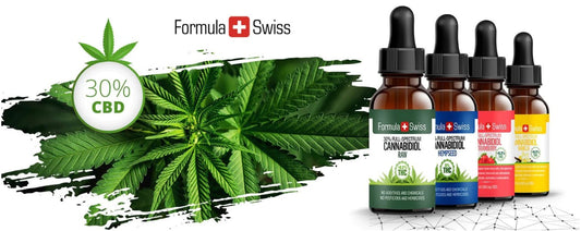 Nye 30% CBD-olier fås med 3.000 mg CBD