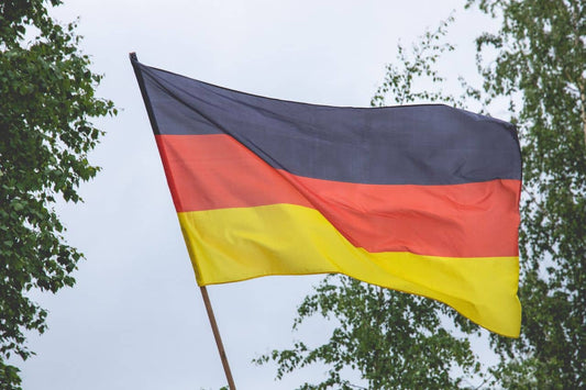 Tysklands flag vejrer