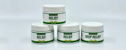 CBD Relief Cream og CBD Deep Relief Cream