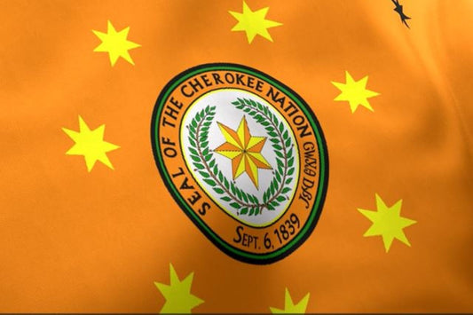 Cherokee-nationens flag