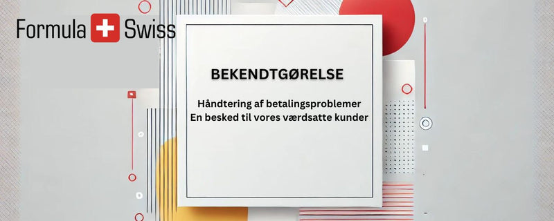 En besked til vores værdsatte kunder