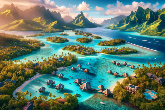 Skønheden i Fransk Polynesien