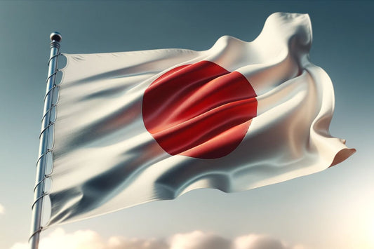 Det vajende japanske flag