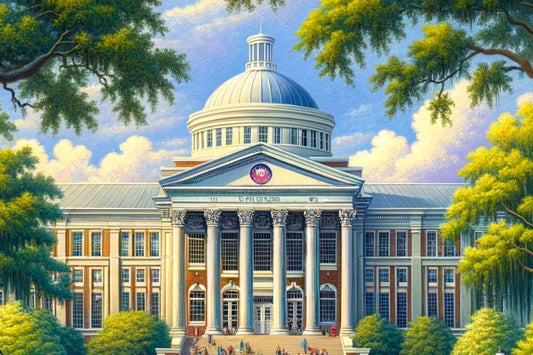 Bygning på University of Mississippi