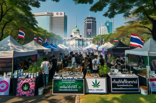 Cannabismesse i Thailand