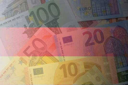 Tysk flag og valuta