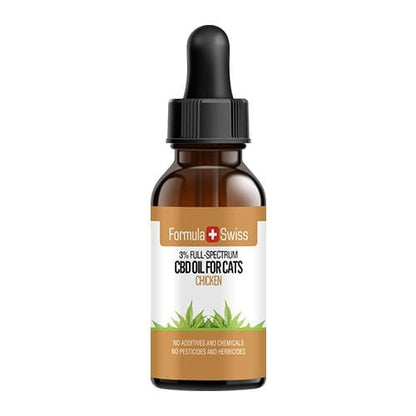 CBD olie til katte i MCT olie med kyllingearoma