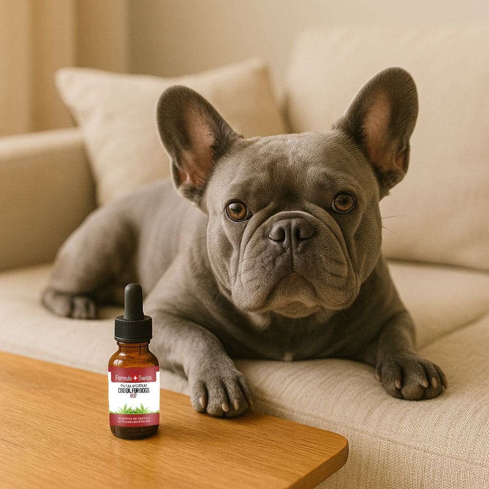 CBD olie til hunde oksekod