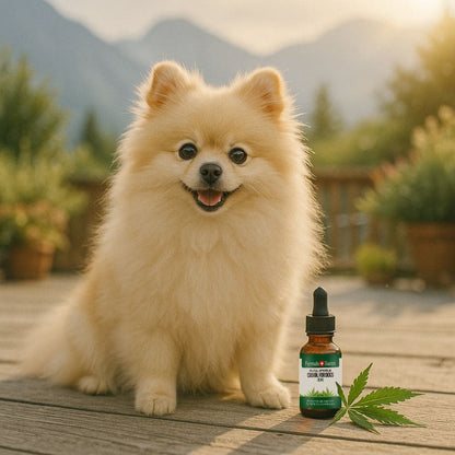 CBD olie til hunde oliven