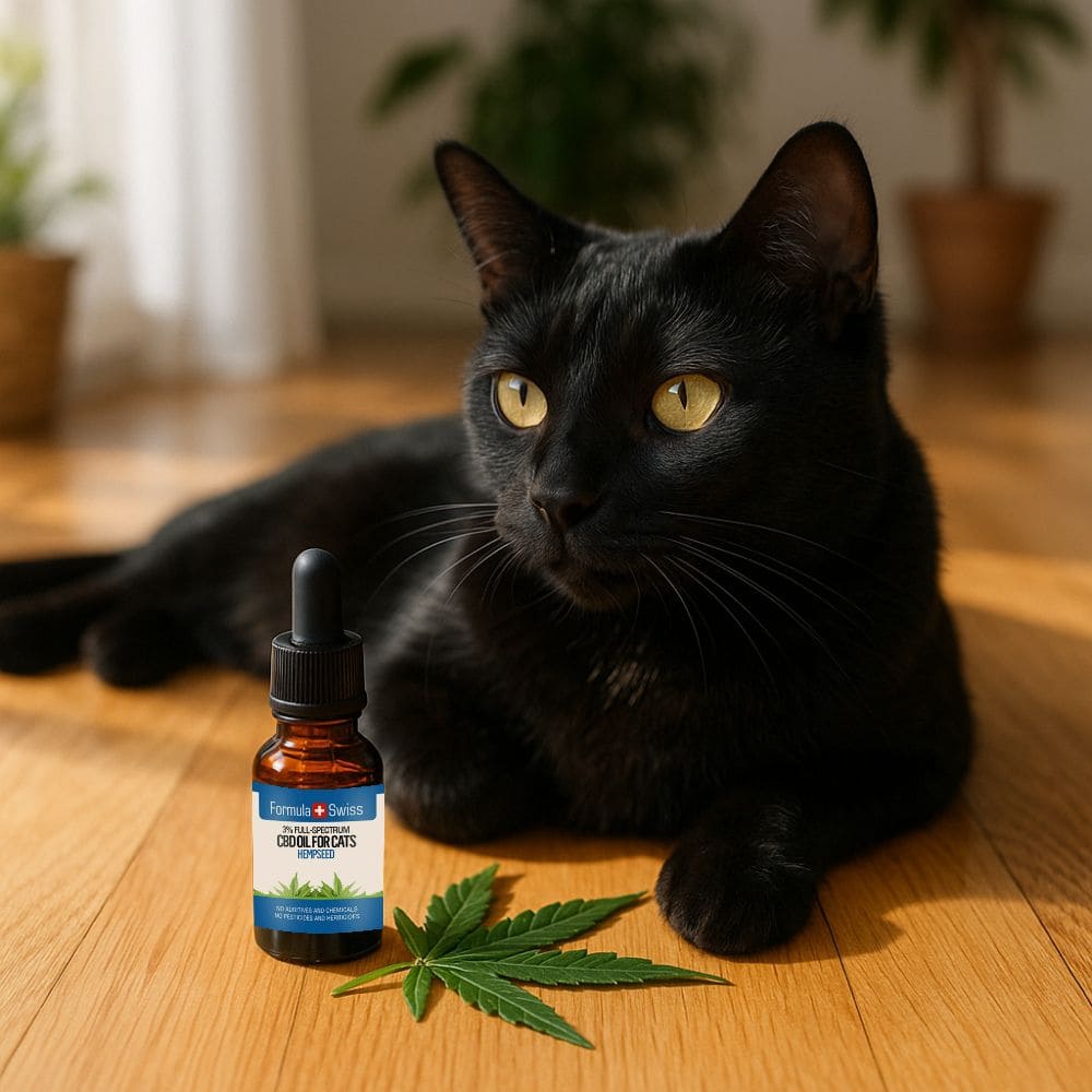 CBD olie til katte hampefro