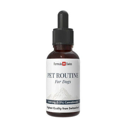 Formula Swiss Pet Routine til hunde - CBD olie 5 % CBD, pipetteflaske