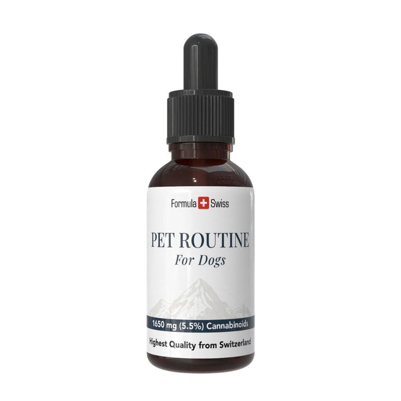 Formula Swiss Pet Routine til hunde - CBD olie 5 % CBD, pipetteflaske
