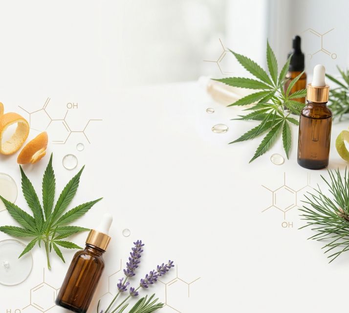 Terpenes and aromatic hemp plant compounds